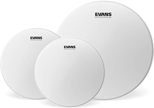 Evans ETP-G2CTD-S G2 (Coated) Standard Tom Pack 30,4 cm (12 Zoll), 33 cm (13 Zoll), 40,6 cm (16 Zoll) Felle;